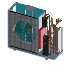 煤改電超低溫空氣源熱泵3D 煤改電超低溫空氣源熱泵3D